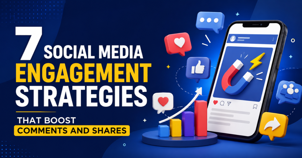 7 Social Media Engagement Strategies That Boost Comments and Shares