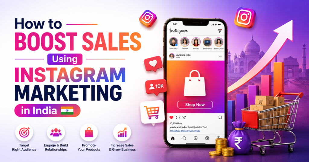 How to Boost Sales Using Instagram Marketing in India