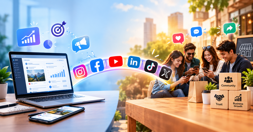 How Social Media Marketing Connects Both Worlds
